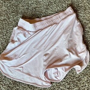 Light Pink Athletic Shorts